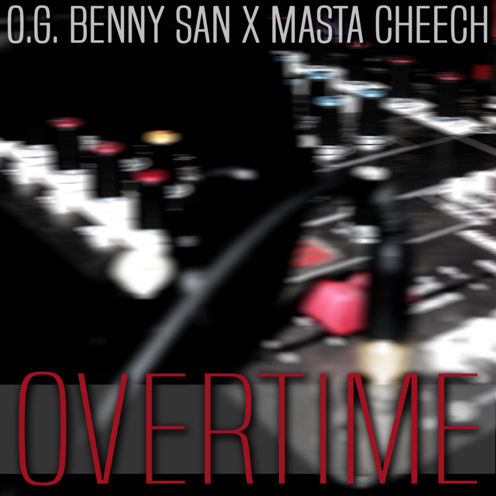 Kaiju Blood Records - Rap / Hip Hop / Deutschrap Releases 2021 (Cover) - O.G. Benny SAN x Masta Cheech - Overtime